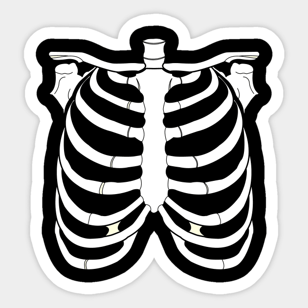 Skeleton Sticker by SmartCraftCo